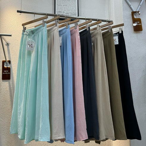 KELTIS Wide Leg Casual Trousers